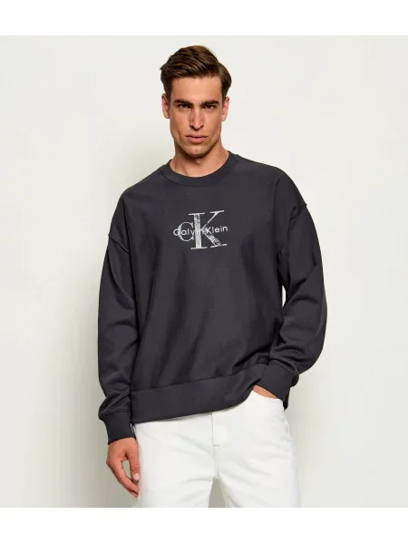 Calvin Klein Jeans Hanorac | Relaxed fit gri