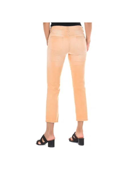 Pantaloni Met portocaliu