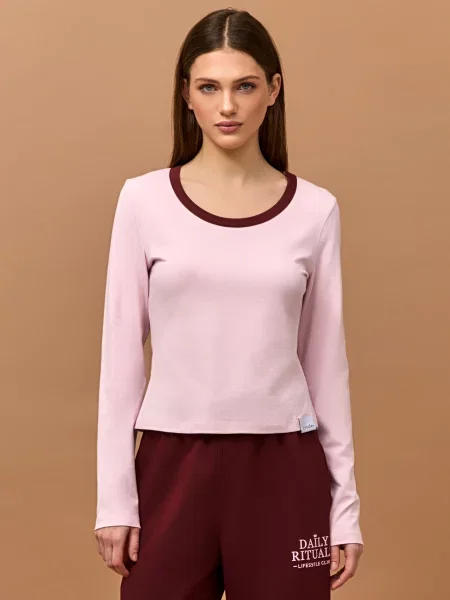 Джемпер Leinle світло-рожевий рожевий