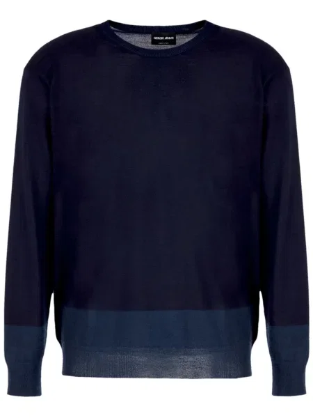 Pulover Giorgio Armani cu dungi albastru