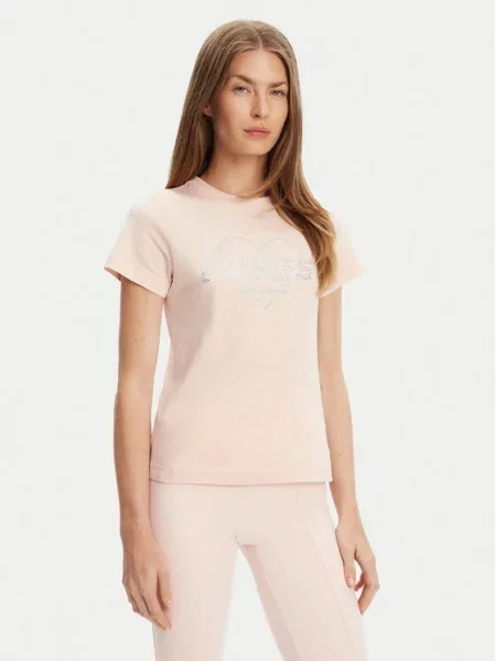 Тениска Guess розово