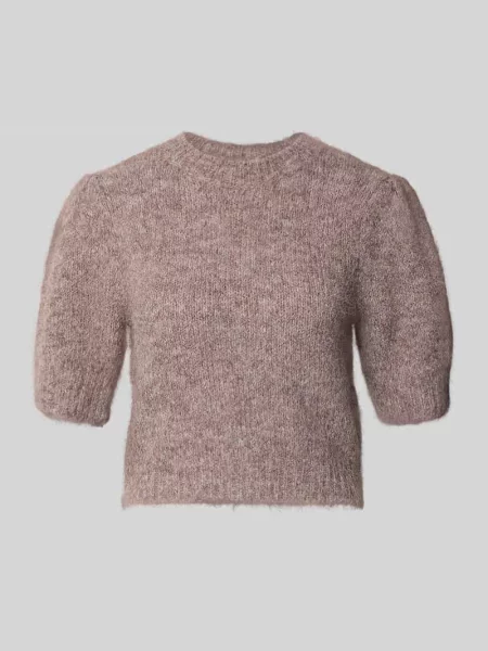 Sweter w kroju regular fit z dodatkiem wełny model NOVAH' Vero Moda