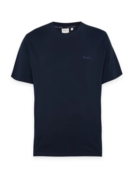 Pepe Jeans Majica CONTRAST CONNOR tamno plava