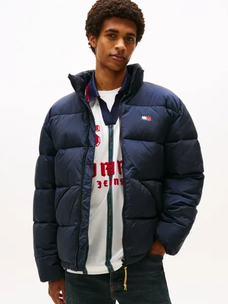 Tommy Jeans Geacă de primăvară-toamnă VAIL bleumarin