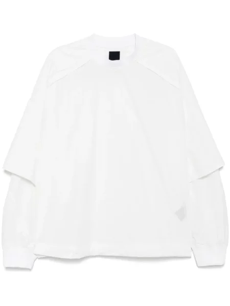 Mikina Juun.j s výšivkou bílá