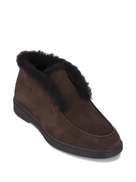 Pantofi loafer Santoni maro