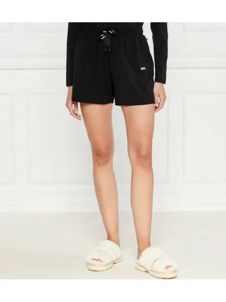BOSS BLACK Pantaloni scurți de pijama | Regular Fit negru