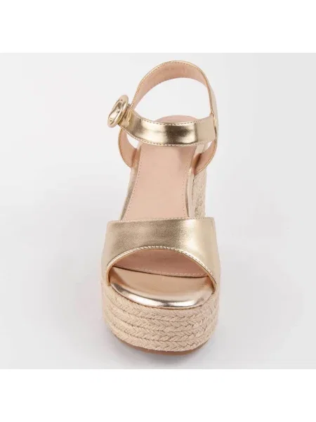 Pantofi Montevita auriu