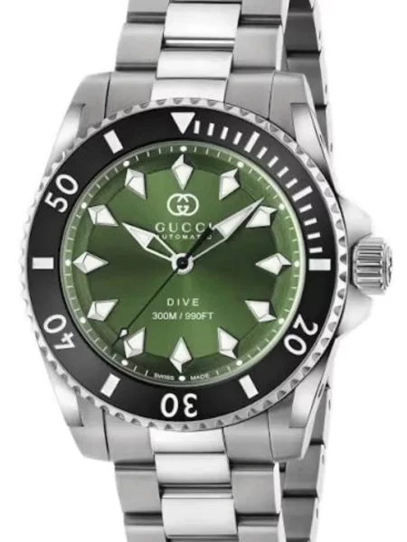 Ceas Gucci Dive verde