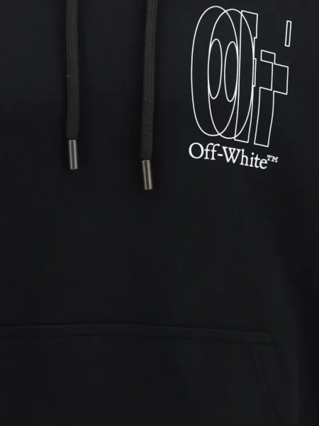 Majica s kapuljačom Off-white bijela