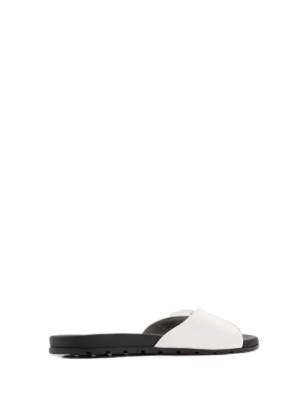 Sandale Tory Burch cu autograf alb