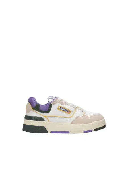 Sneakersy Autry zamszowe eleganckie białe