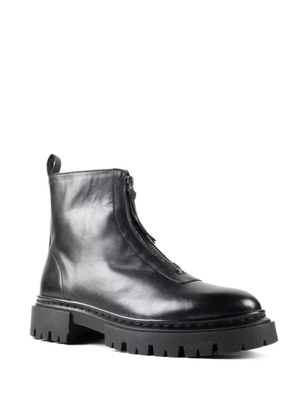 Cizme scurte Staud din piele negru
