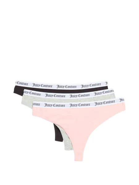 Stringai Juicy Couture su autografu juoda