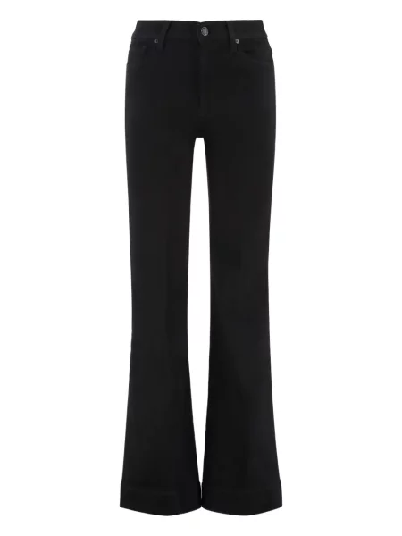 Blugi evazați 7 For All Mankind negru