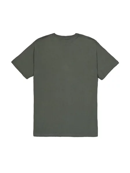 Pánske tričko Alpha Industries Basic Small Logo dark olive olivový