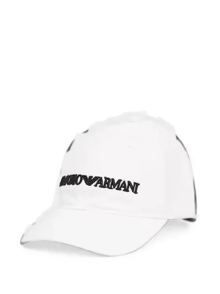 Șapcă Armani Exchange cu broderie alb