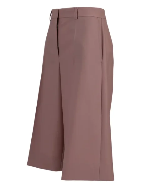 Pantaloni culottes Stella Mccartney maro