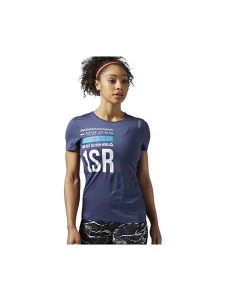 Tričko Reebok Sport modrá