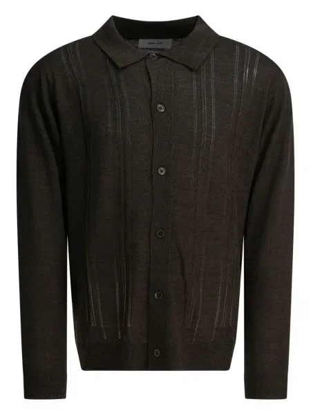 Pletena košulja Nn07 smeđa