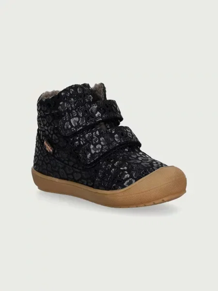 Froddo gyerek bőr téli cipő OLLIE WOOL TEX fekete