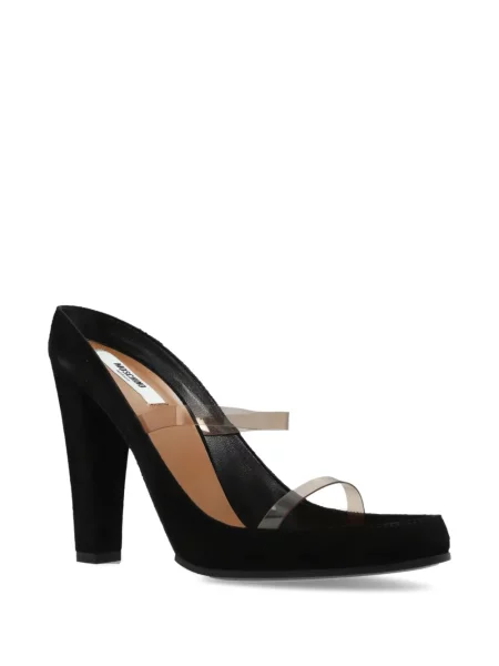 Sandale Moschino cu bretele negru