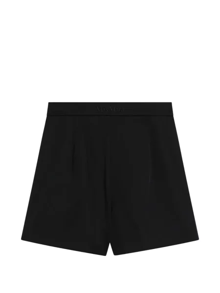 Pantaloni scurți Max Mara negru