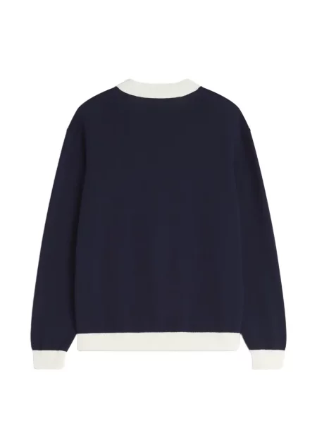 Cardigan Maison Kitsune albastru