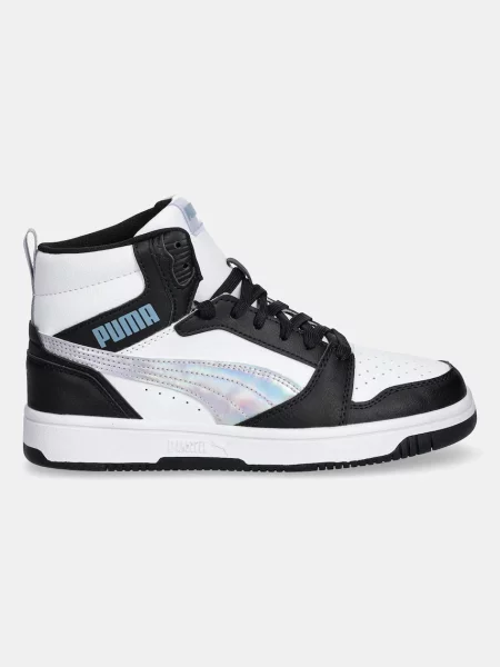 Puma tenisky Rebound V6 Mid Space Belle Jr černé