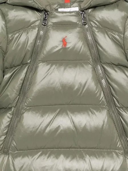 Płaszcz dziecięcy Polo Ralph Lauren zielony