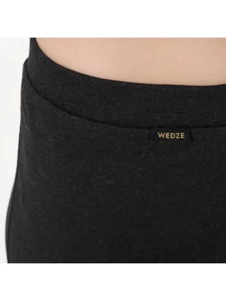 Legginsy termoaktywne narciarskie Wedze BL czarne