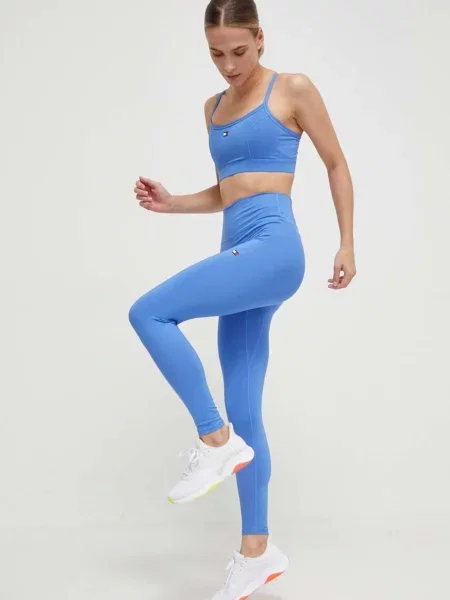 Športová podprsenka Tommy Hilfiger modrá
