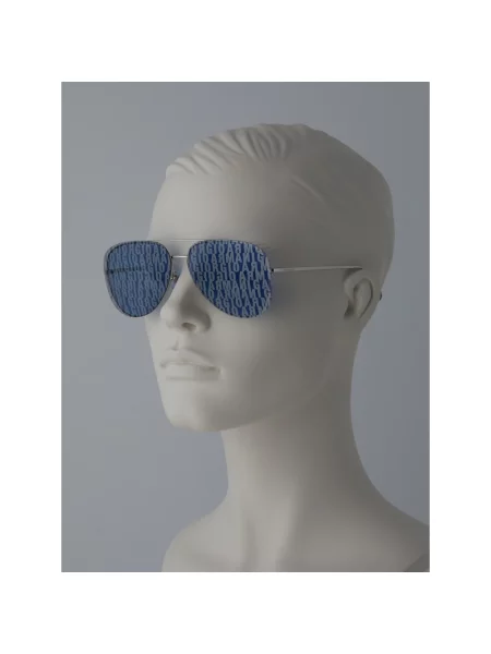 Okulary przeciwsłoneczne Armani niebieskie