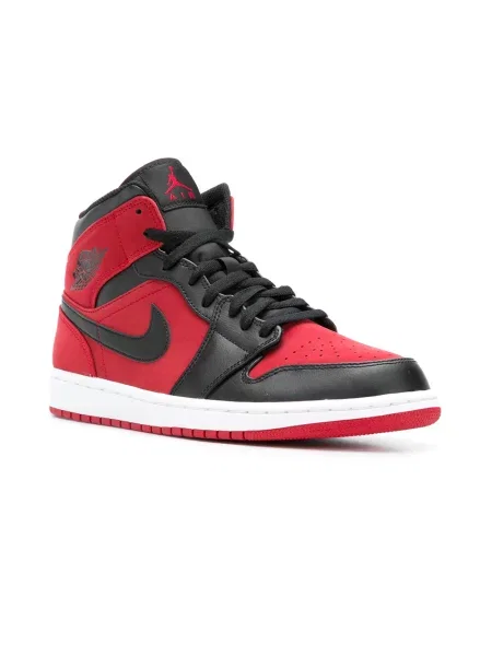 Fűzős csipkés sneaker Nike autogrammal piros