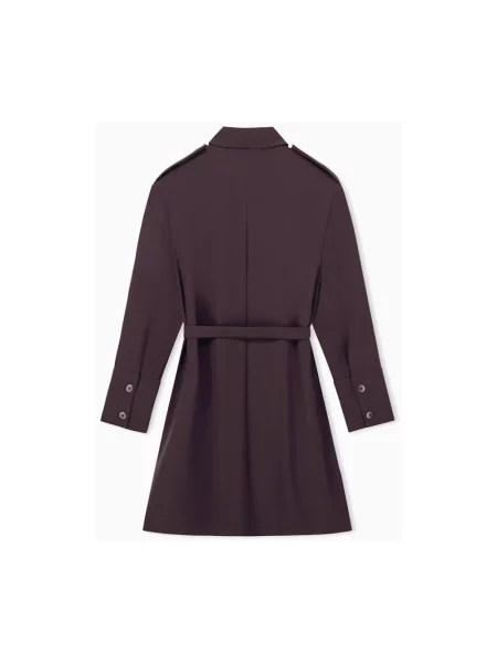 Armani Exchange sukienka brązowa
