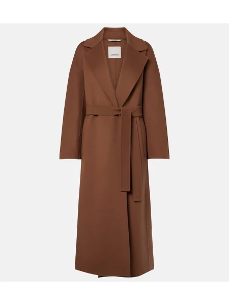 Palton 's Max Mara de lână plic maro