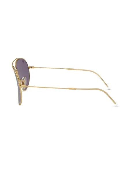 Saulės akiniai Ray-ban auksinė