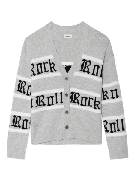 Cardigan Zadig&voltaire cu dungi gri