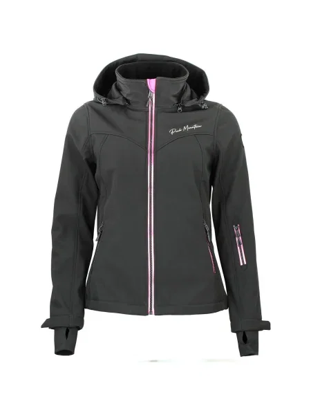 Geacă Peak Mountain softshell negru