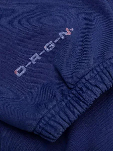 Pantaloni D-r-g-n albastru