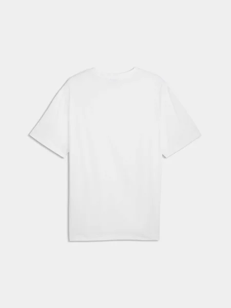 Футболка PUMA Graphic Tee комбінований верх білий
