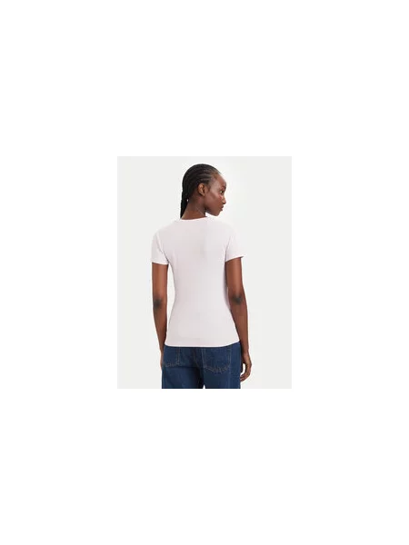 HUGO Majica Easy Svetlo rožnata Slim Fit