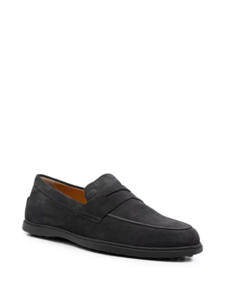 Szarvasbőr loafer Tod's kék
