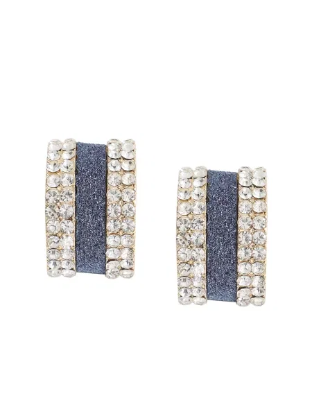 SOHI Uhani Kari / srebrna modra