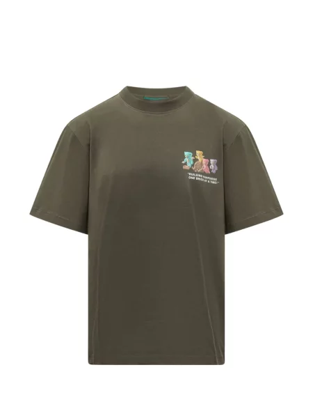 Tricou Barrow cu imagine verde