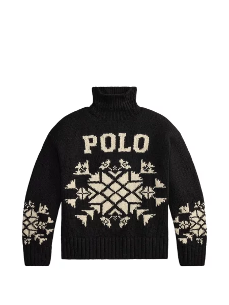 Scurt căciulă Polo Ralph Lauren evazată negru