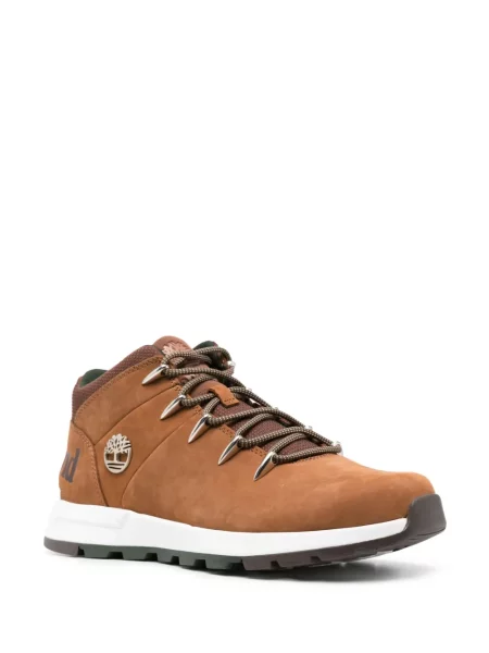 Iš natūralios odos sportbačiai Timberland ruda