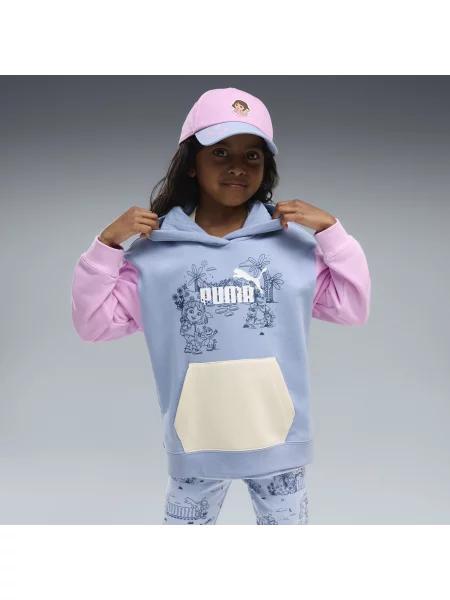 Dziecięca bluza z kapturem PUMA × DORA THE EXPLORER Graphic o luźnym kroju Akcesoria niebieski