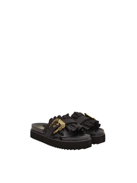 Klapki Versace Jeans Couture czarne