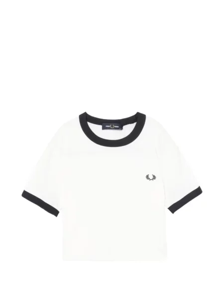 Tricou Fred Perry cu autograf alb